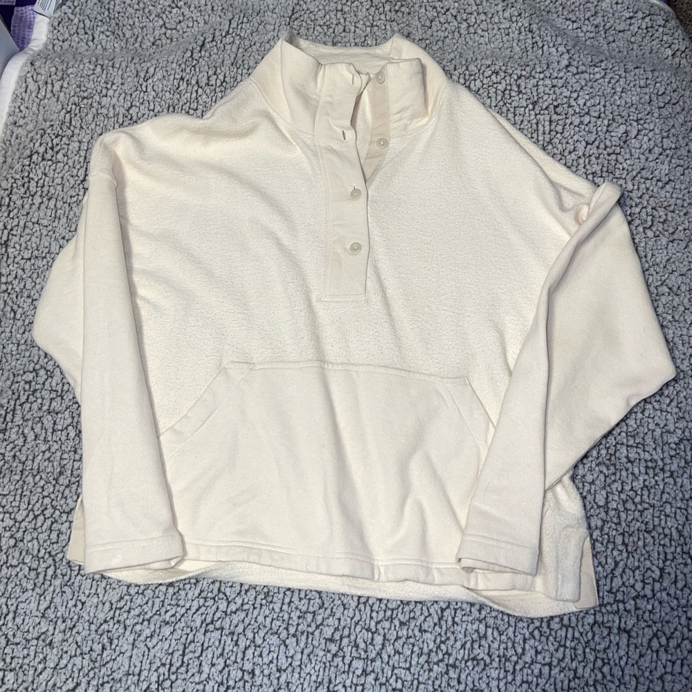 REÍ Oversized Cowl Neck Sweatshirt